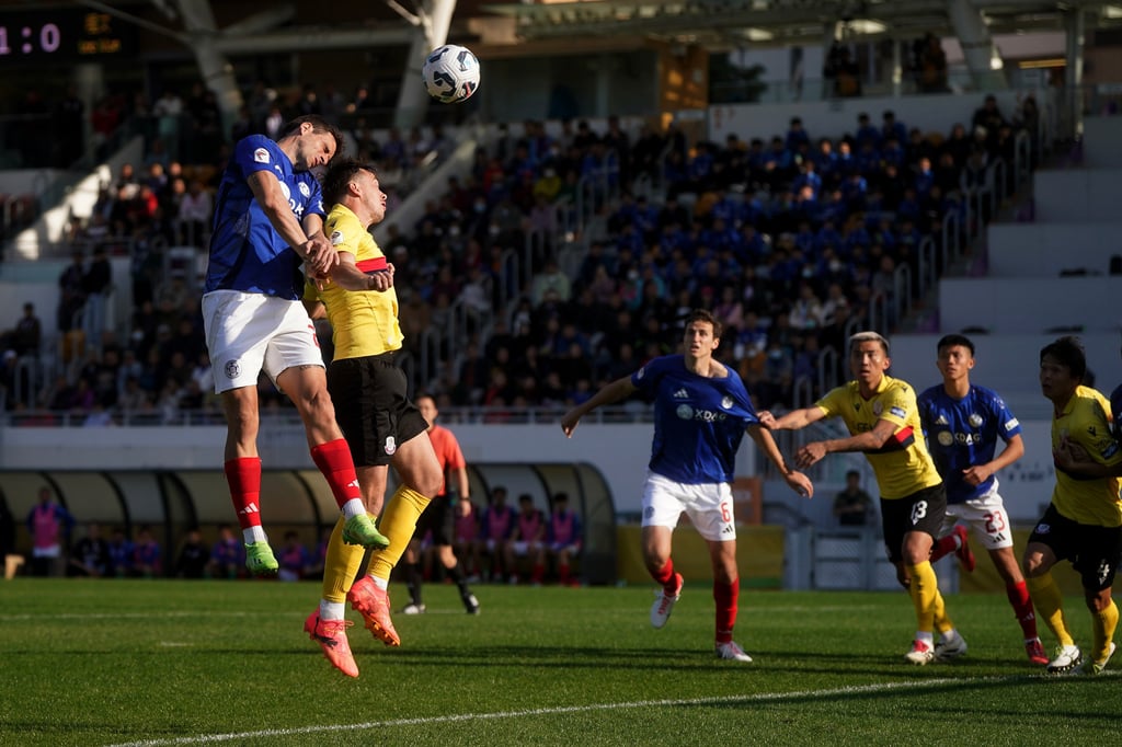 Mitchel Paulissen (second from left) during January’s Senior Shield final against Eastern. Photo: Elson Li