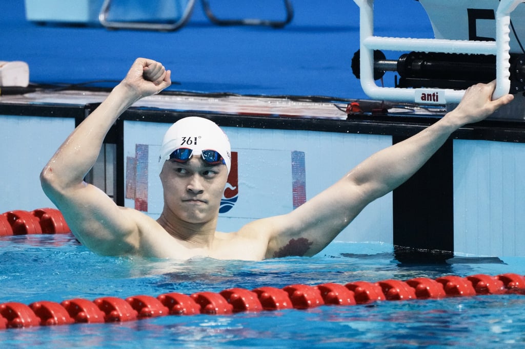 Sun Yang has entered four freestyle events at the Shenzhen meet. Photo: Xinhua Sun Yang has entered four freestyle events at the Shenzhen meet. Photo: Xinhua