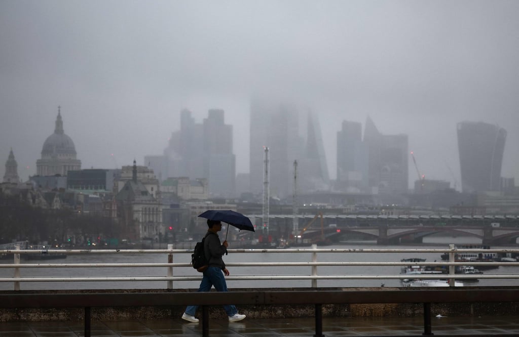 London’s financial district. Photo: AFP London’s financial district. Photo: AFP