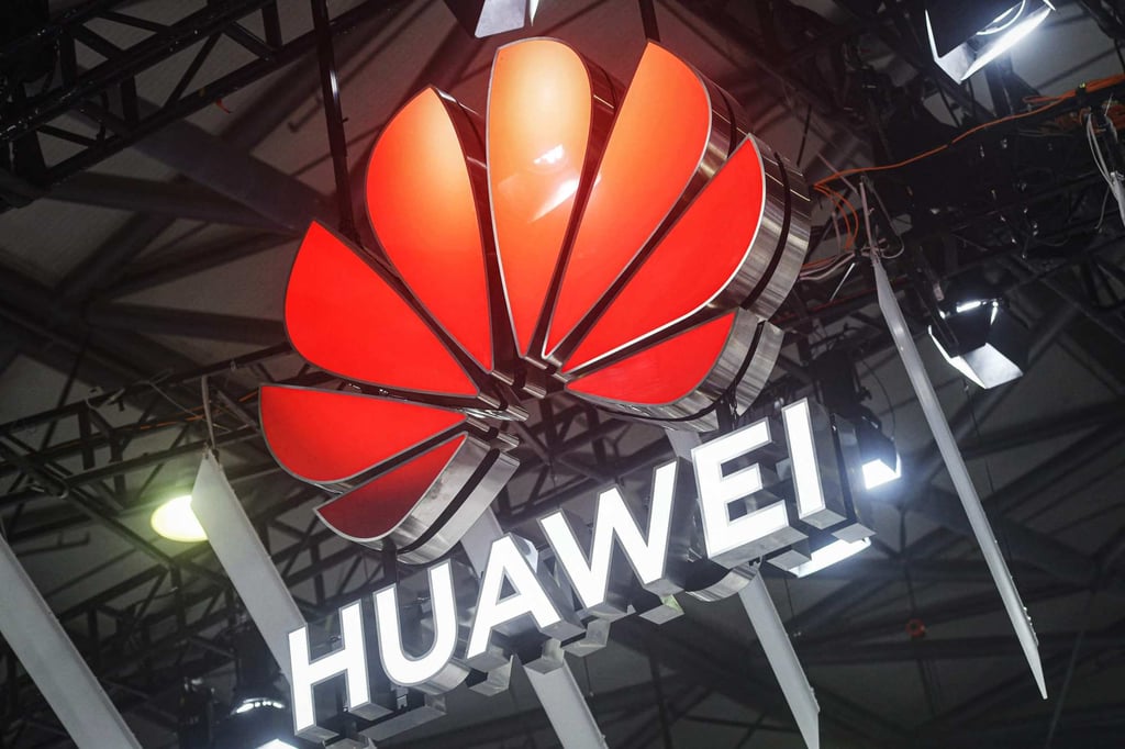 Huawei is a major provider of AI solutions for upgrading traditional industries across China. Photo: AFP Huawei is a major provider of AI solutions for upgrading traditional industries across China. Photo: AFP