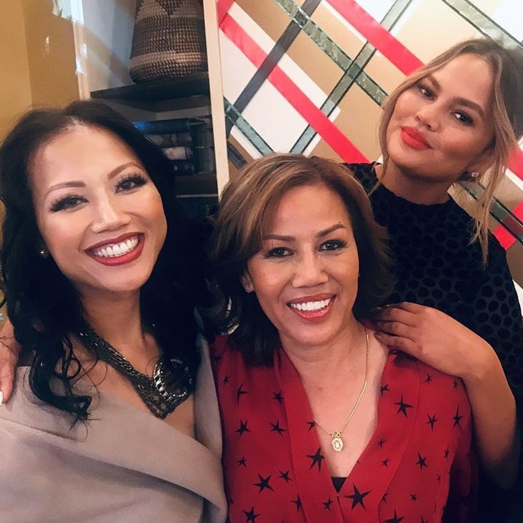 The Teigen ladies: Tina, Pepper and Chrissy. Photo: @teigenpictures/Instagram