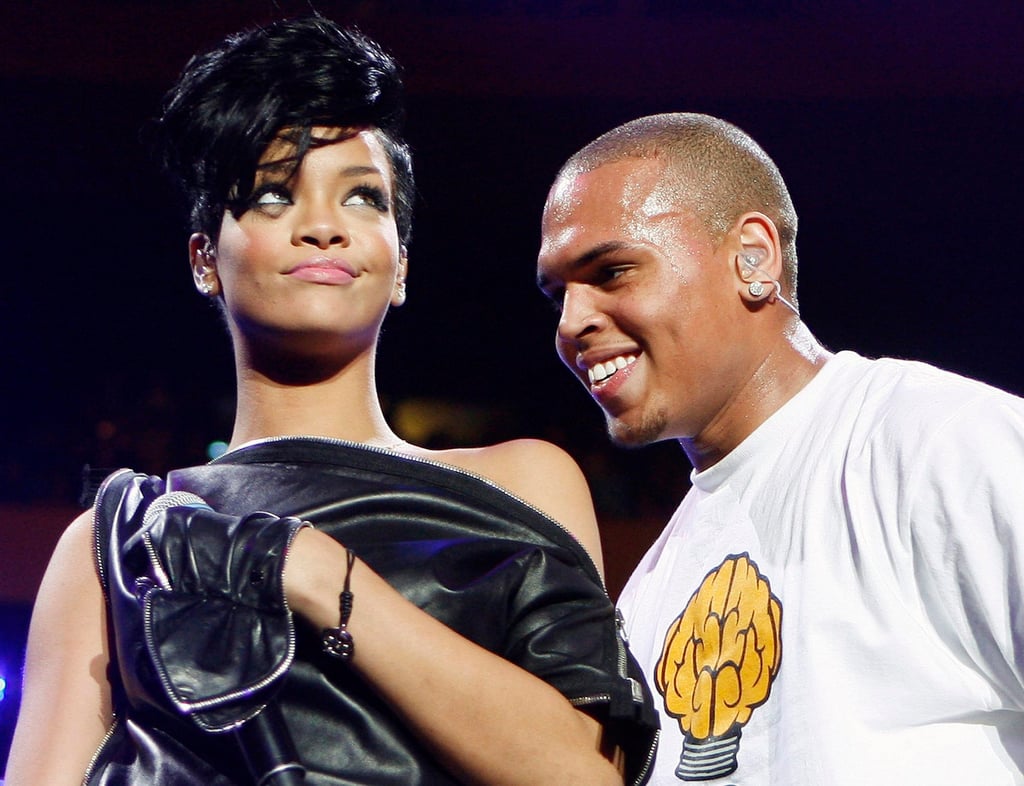 Chris Brown and Rihanna in 2008. File photo: Reuters