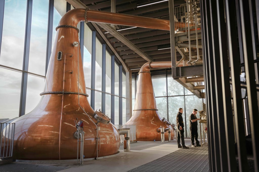 A Scotch whisky distillery. Photo: Port Ellen A Scotch whisky distillery. Photo: Port Ellen