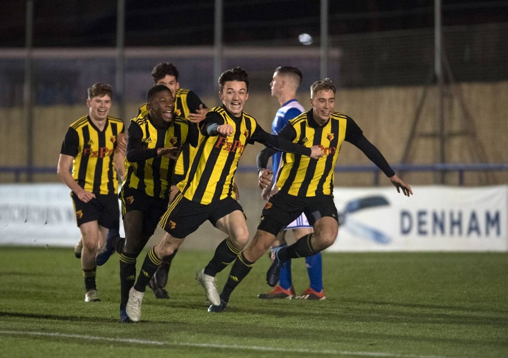 Sonny Lo-Everton celebrates scoring against Jude Bellingham’s Birmingham City in 2018. Photo: Handout Sonny Lo-Everton celebrates scoring against Jude Bellingham’s Birmingham City in 2018. Photo: Handout