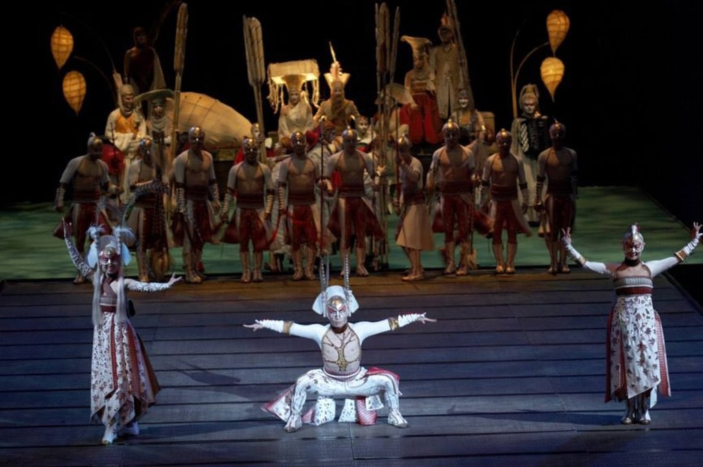 Jaden He Jingde performing on stage in Cirque du Soleil production Kà in Las Vegas. Photo: Jaden He Jingde Jaden He Jingde performing on stage in Cirque du Soleil production Kà in Las Vegas. Photo: Jaden He Jingde