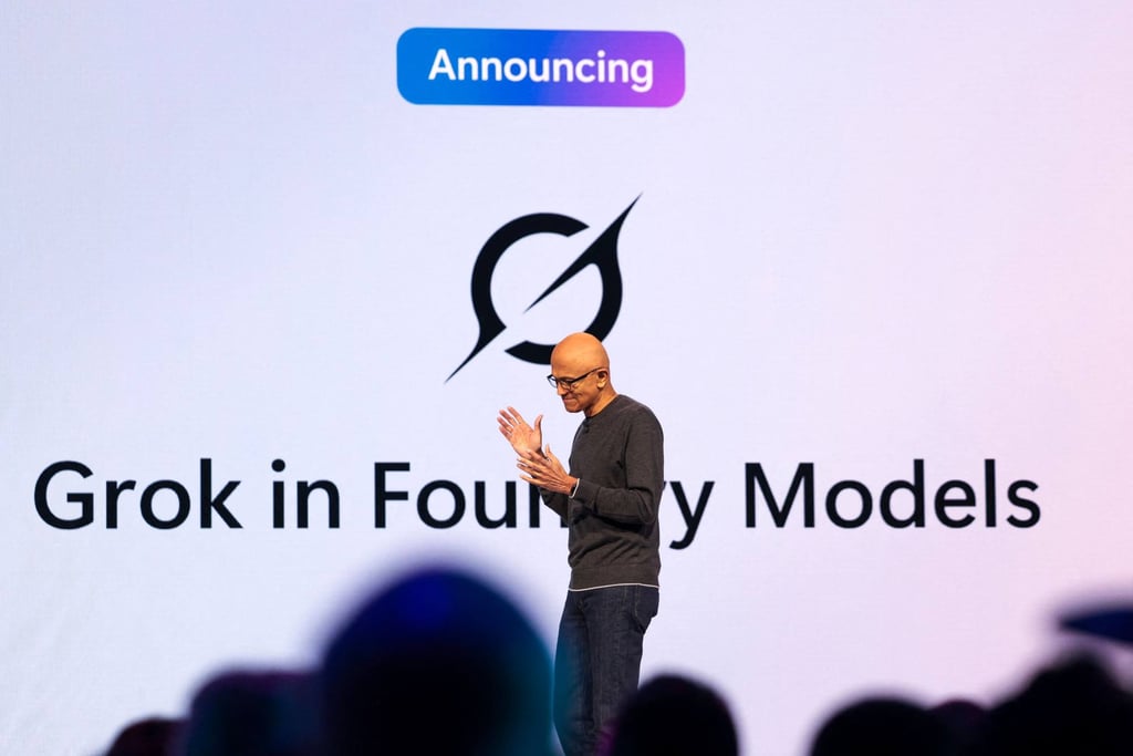 Microsoft CEO Satya Nadella. Photo: AFP