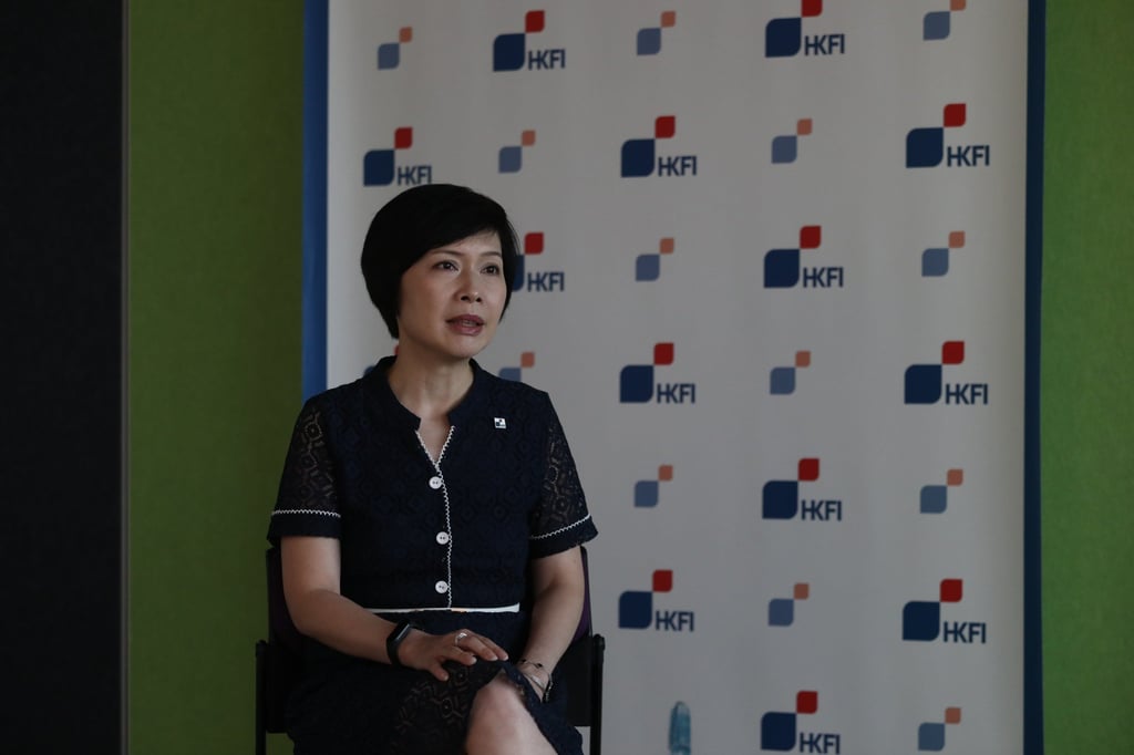 Selina Lau Pui-ling, CEO of Hong Kong Federation of Insurers, pictured in June 2021. Photo: Jonathan Wong Selina Lau Pui-ling, CEO of Hong Kong Federation of Insurers, pictured in June 2021. Photo: Jonathan Wong