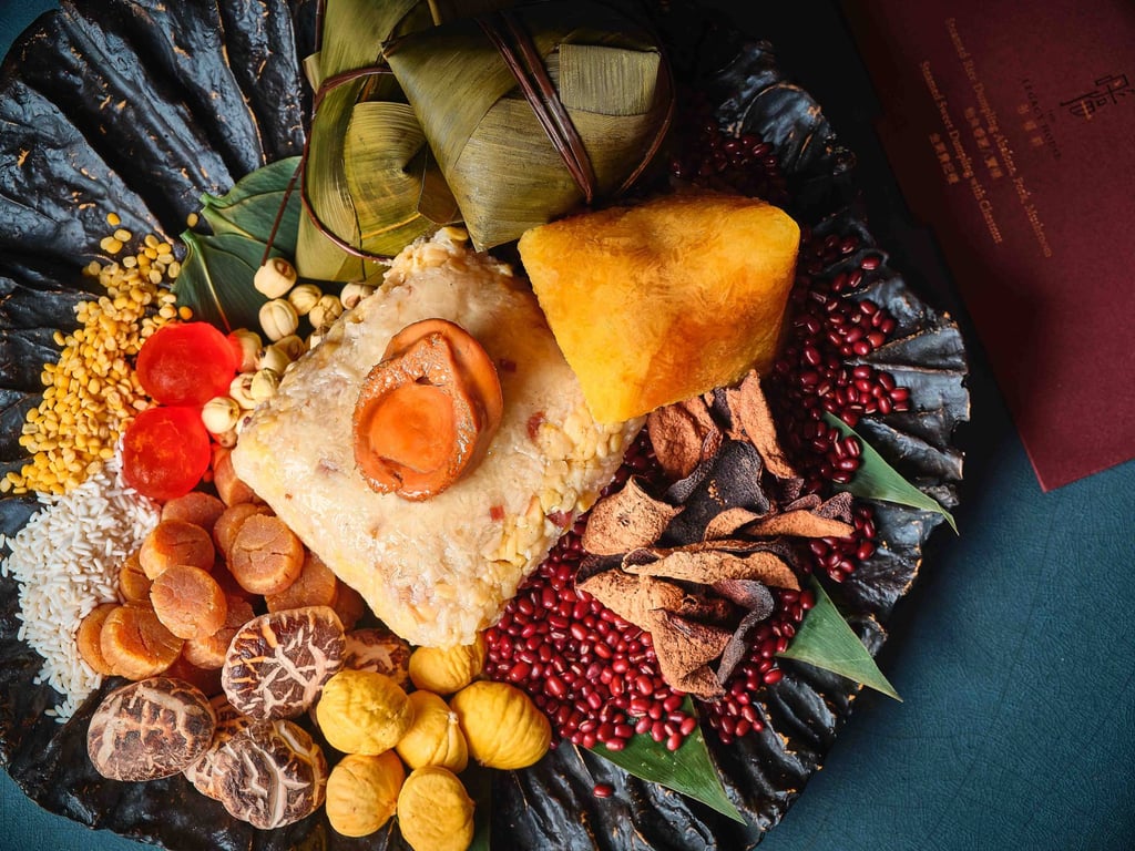 Zongi at The Legacy House, in the Rosewood Hong Kong hotel, feature abalone and Jinhua ham. Photo: Legacy House Zongi at The Legacy House, in the Rosewood Hong Kong hotel, feature abalone and Jinhua ham. Photo: Legacy House