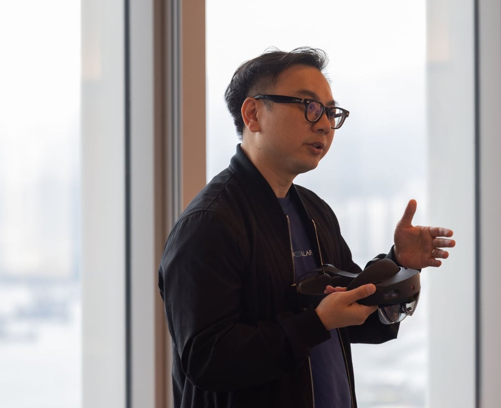 In its pitch to the jury, Syngular Technology shows how its use of 3D imaging can improve the accuracy of complex surgery. In its pitch to the jury, Syngular Technology shows how its use of 3D imaging can improve the accuracy of complex surgery.