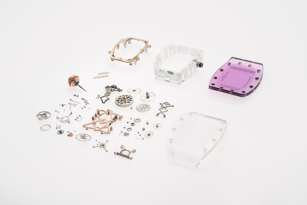 Richard Mille’s RM 75-01 is seen by its creators as a piece of architectural art. Photo: Handout Richard Mille’s RM 75-01 is seen by its creators as a piece of architectural art. Photo: Handout