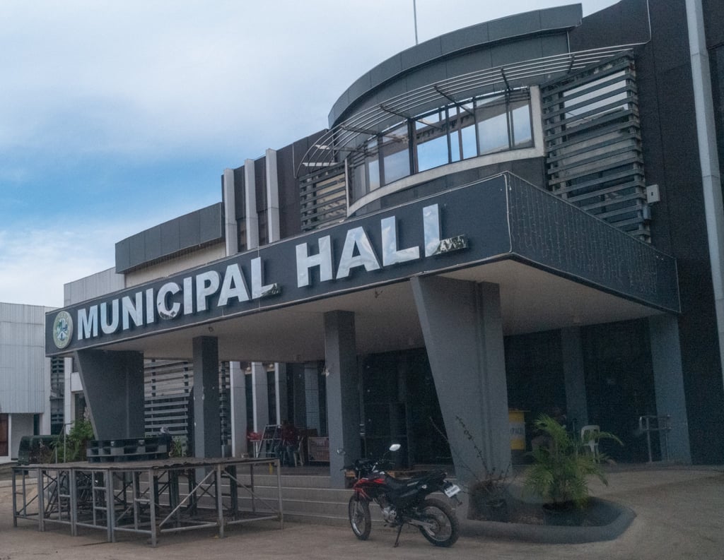 Santa Cruz town hall in Davao del Sur, Mindanao, where Philippine authorities have uncovered around 1,600 fake birth registrations. Photo: Jeoffrey Maitem Santa Cruz town hall in Davao del Sur, Mindanao, where Philippine authorities have uncovered around 1,600 fake birth registrations. Photo: Jeoffrey Maitem