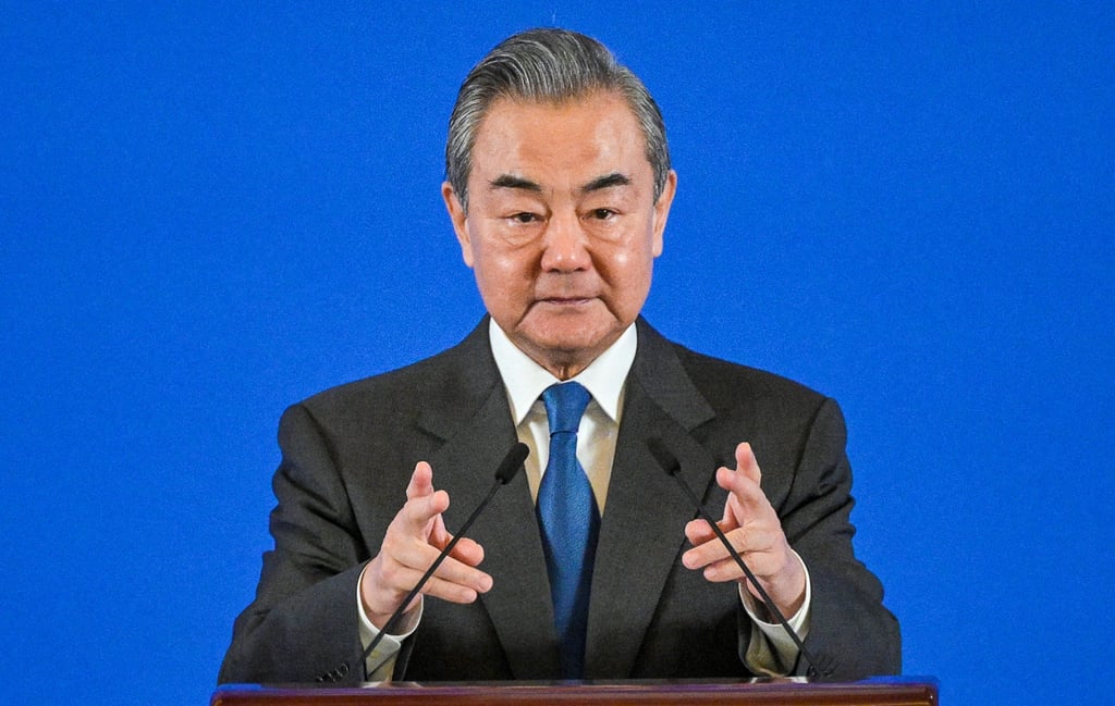 Wang Yi is set to visit Hong Kong. Photo: AFP Wang Yi is set to visit Hong Kong. Photo: AFP