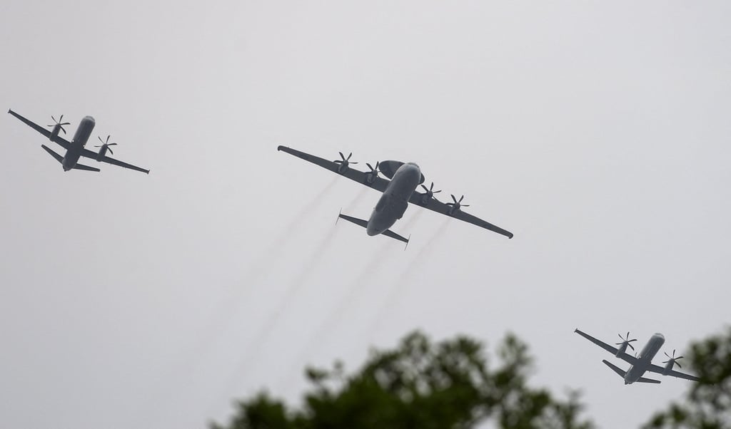 Pakistan integrated Awacs aircraft into its air combat system. Photo: AFP Pakistan integrated Awacs aircraft into its air combat system. Photo: AFP
