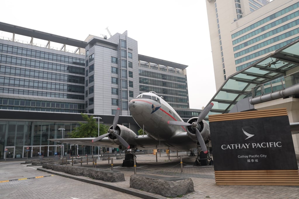 Cathay Pacific City is the airline’s headquarters on Lantau island. Photo: Yik Yeung-man Cathay Pacific City is the airline’s headquarters on Lantau island. Photo: Yik Yeung-man