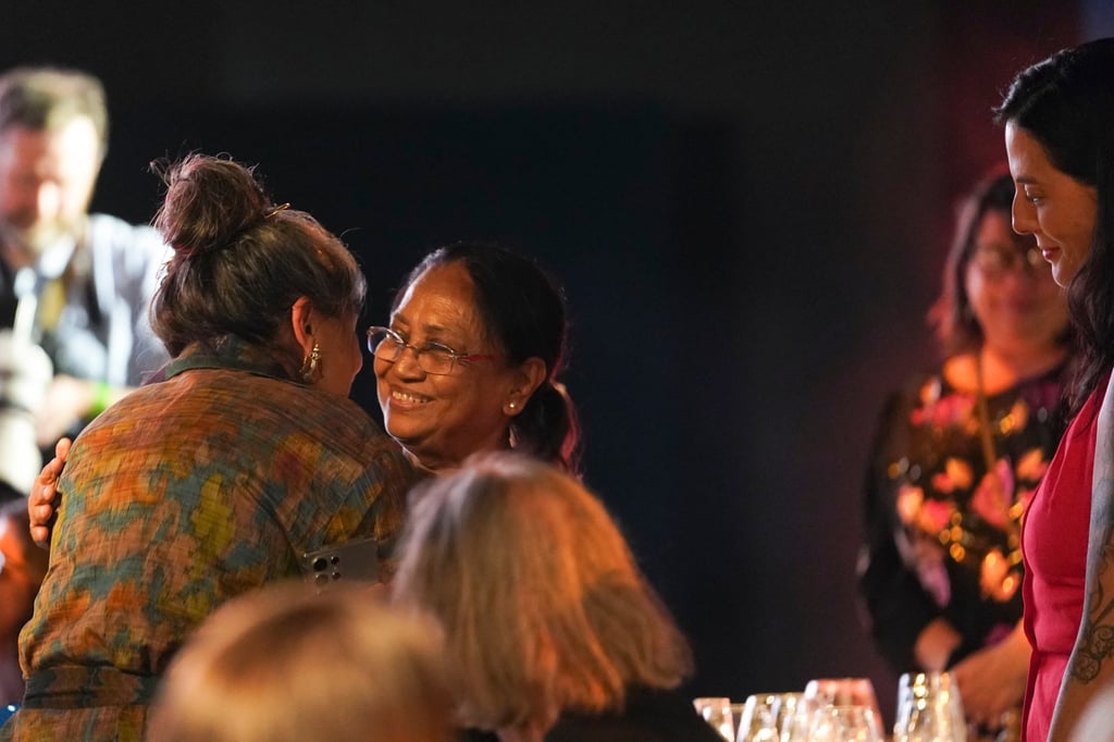 Mushtaq reacts after winning the 2025 International Booker Prize. Photo: AP Mushtaq reacts after winning the 2025 International Booker Prize. Photo: AP
