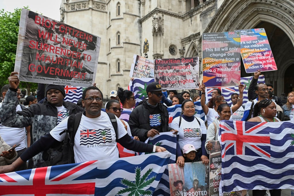 The multibillion-dollar deal will allow Britain to retain control of the strategically important US-UK airbase on Diego Garcia, the largest island of the archipelago in the Indian Ocean, under a 99-year lease. Photo: AP The multibillion-dollar deal will allow Britain to retain control of the strategically important US-UK airbase on Diego Garcia, the largest island of the archipelago in the Indian Ocean, under a 99-year lease. Photo: AP
