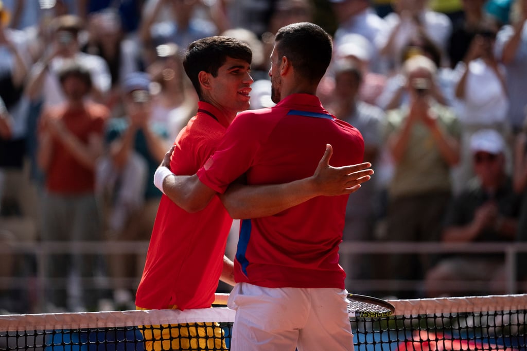 Novak Djokovic’s last appearance at Roland Garros was when he beat Carlos Alcaraz to win Olympic gold last year. Photo: AP Novak Djokovic’s last appearance at Roland Garros was when he beat Carlos Alcaraz to win Olympic gold last year. Photo: AP