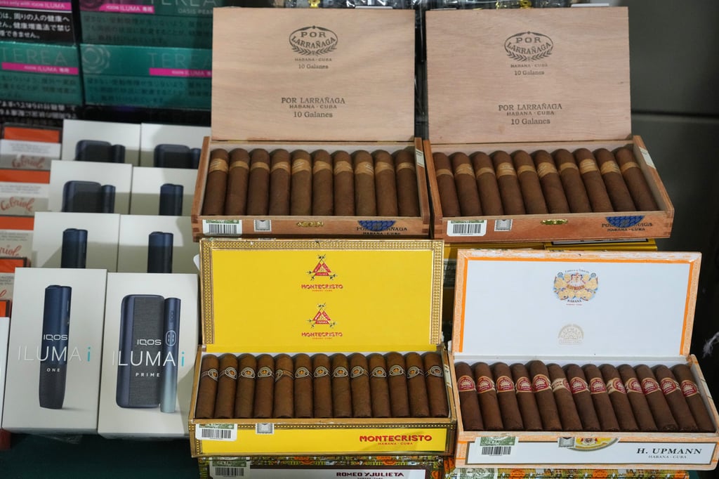 Tobacco and alternative smoking products were also found. Photo: May Tse Tobacco and alternative smoking products were also found. Photo: May Tse