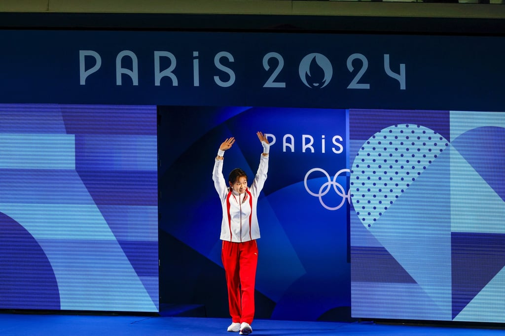 Quan Hongchan pictured at the Paris Olympics. Her level of performance has dipped in recent times. Photo: Getty Images Quan Hongchan pictured at the Paris Olympics. Her level of performance has dipped in recent times. Photo: Getty Images