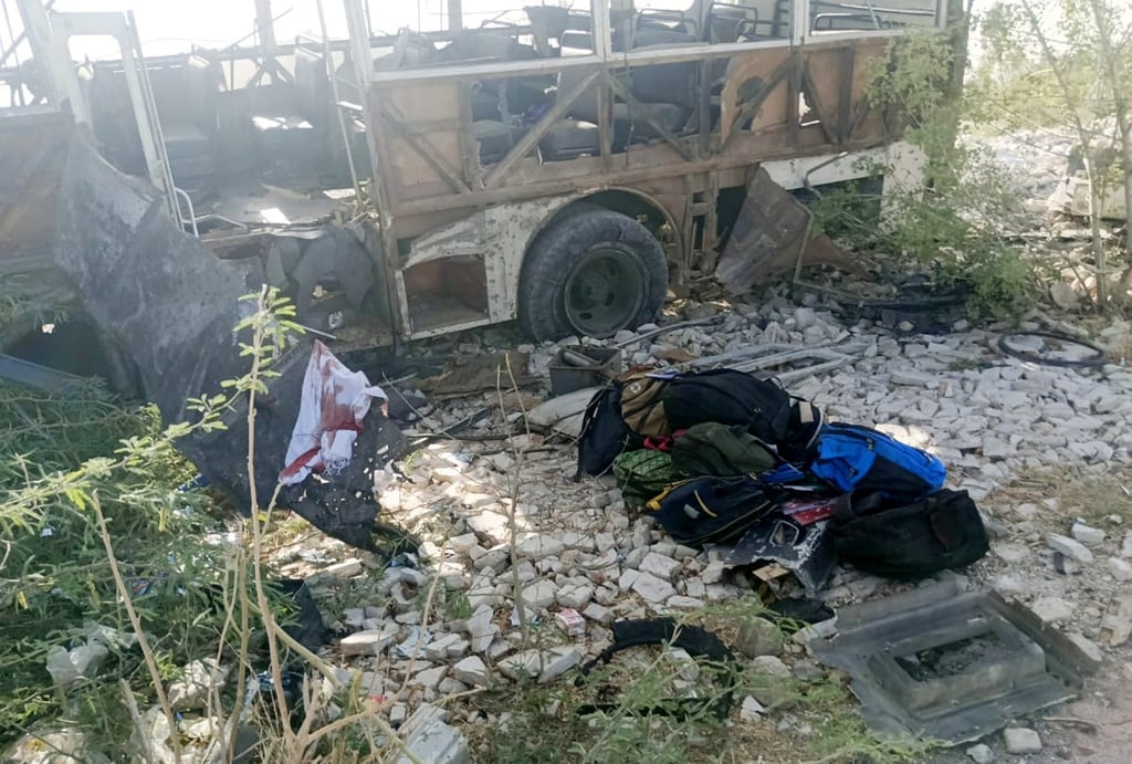 Five high-school girls were killed when terrorists attacked a school bus in Pakistan’s Khuzdar district of southwestern Balochistan province on Wednesday. Photo: Xinhua Five high-school girls were killed when terrorists attacked a school bus in Pakistan’s Khuzdar district of southwestern Balochistan province on Wednesday. Photo: Xinhua