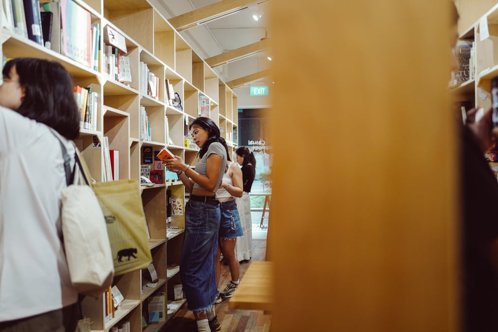 Casual Poet Library, which is open to the public and hosts regular events from book clubs to craft markets, is a prime example of a third place in Singapore. Photo: Rebecca Toh Casual Poet Library, which is open to the public and hosts regular events from book clubs to craft markets, is a prime example of a third place in Singapore. Photo: Rebecca Toh