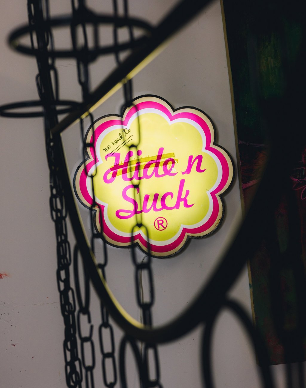 Signage of Reflex #1 (2020). Photo: Jocelyn Tam Signage of Reflex #1 (2020). Photo: Jocelyn Tam