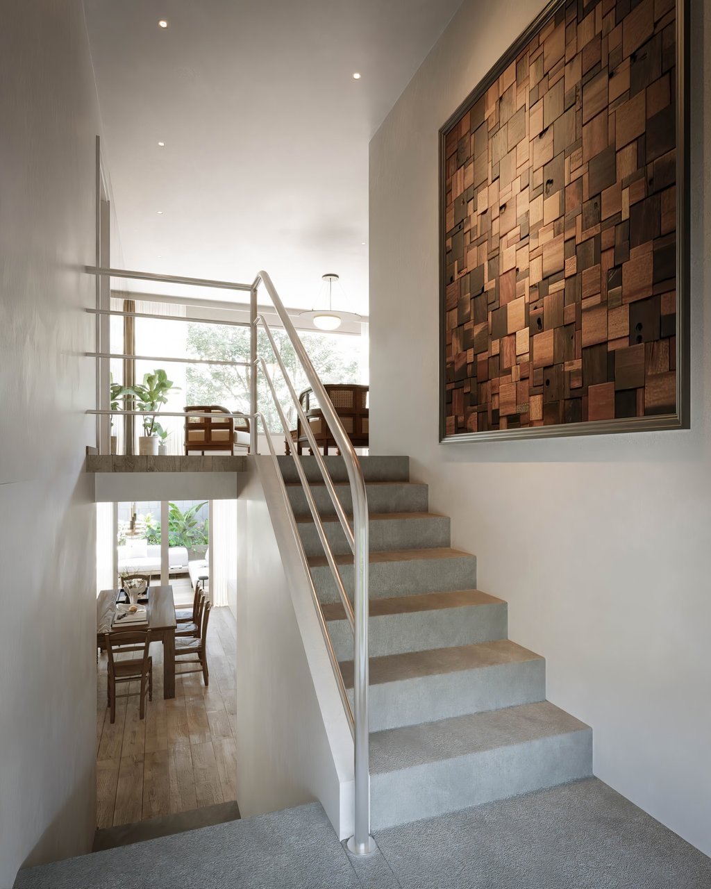 Staircase. Photo: Walker Yip Staircase. Photo: Walker Yip