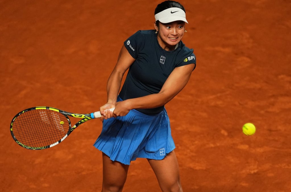 Alexandra Eala in action during this month’s Italian Open. Photo: Reuters Alexandra Eala in action during this month’s Italian Open. Photo: Reuters