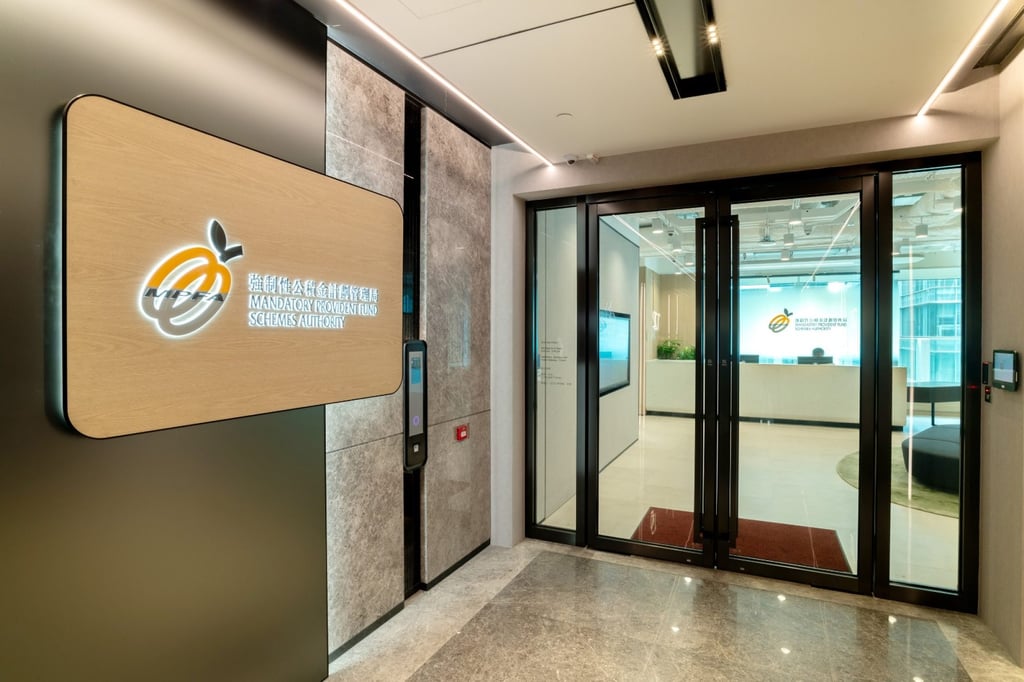 The Mandatory Provident Fund Schemes Authority regulates the city’s US$167 billion Mandatory Provident Fund scheme. Photo: Enoch Yiu The Mandatory Provident Fund Schemes Authority regulates the city’s US$167 billion Mandatory Provident Fund scheme. Photo: Enoch Yiu