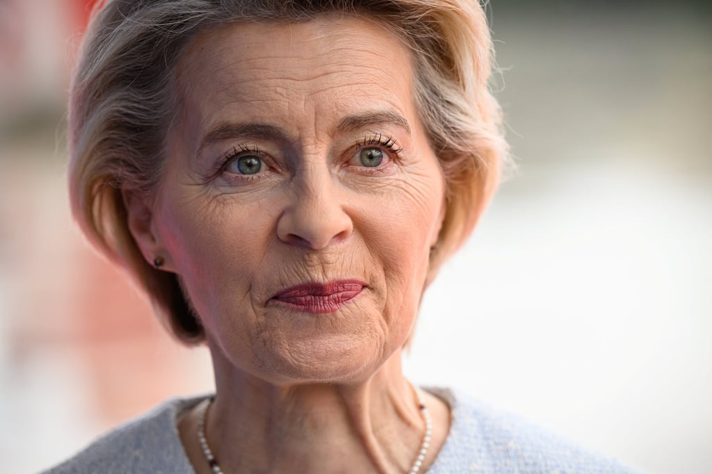 European Commission President Ursula von der Leyen will attend a summit in Beijing in July. Photo: Reuters European Commission President Ursula von der Leyen will attend a summit in Beijing in July. Photo: Reuters