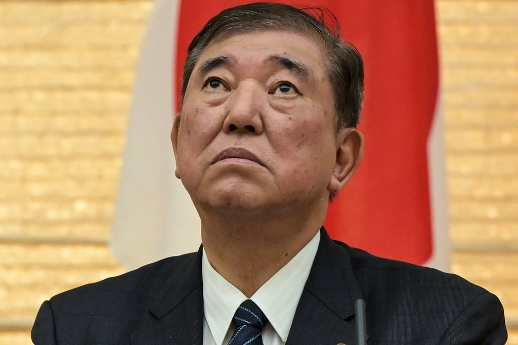 Japan’s Prime Minister Shigeru Ishiba pictured at his office in Tokyo earlier this year. Photo: EPA-EFE