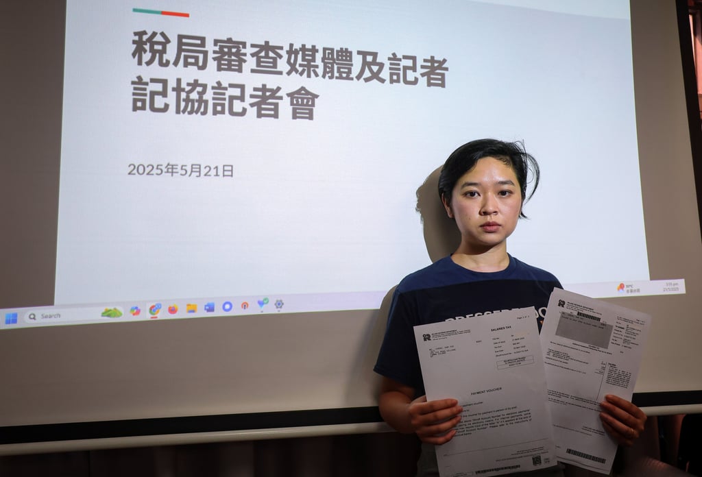 Hong Kong Journalists Association chairwoman Selina Cheng. The group has said that at least 20 members have undergone tax reassessments. Photo: Edmond So Hong Kong Journalists Association chairwoman Selina Cheng. The group has said that at least 20 members have undergone tax reassessments. Photo: Edmond So