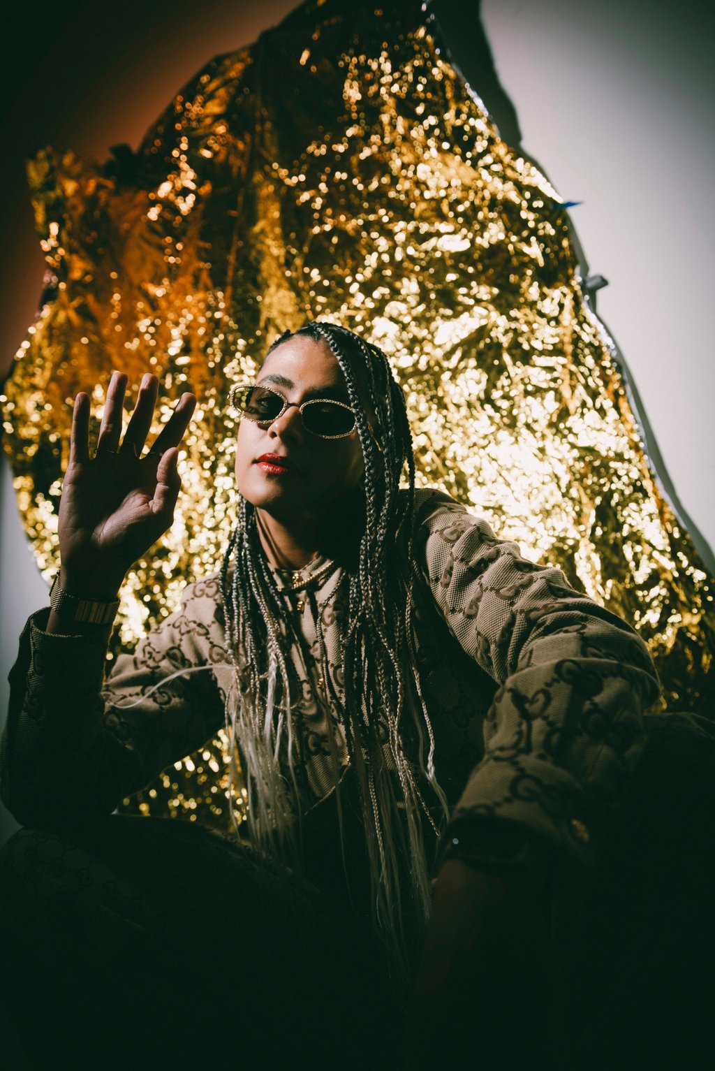 Gandhi is currently working on her next album, which she describes as “a love album that’s very Justin Bieber-ish”. Photo: Lindsey Byrnes