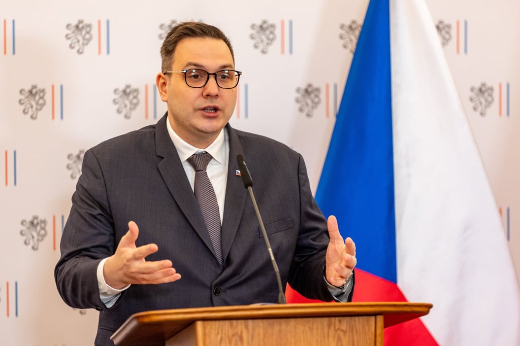 Czech Foreign Minister Jan Lipavsky said China was “interfering in our society”. Photo: EPA-EFE Czech Foreign Minister Jan Lipavsky said China was “interfering in our society”. Photo: EPA-EFE