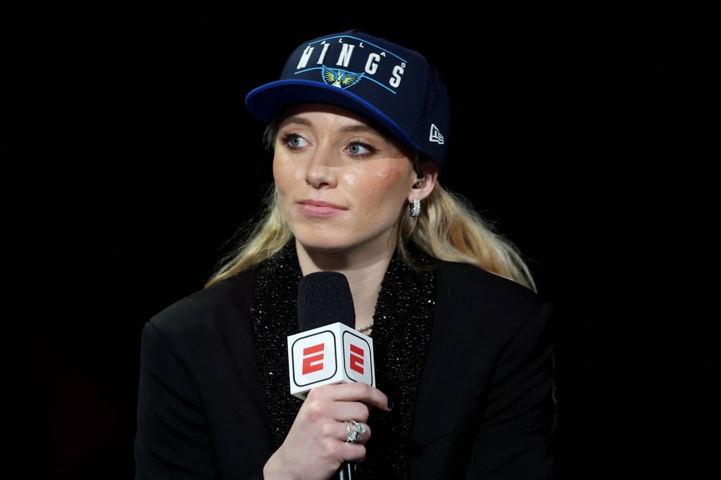Paige Bueckers was selected first overall by the Dallas Wings during the 2025 WNBA Draft in New York on April 14. Photo: Getty Images via AFP