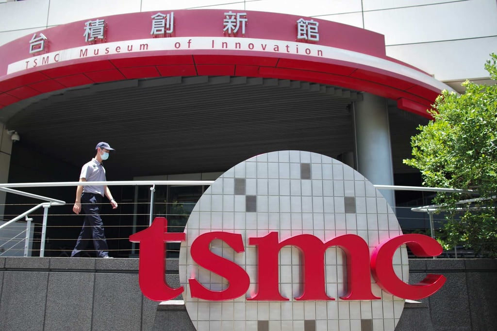 A TSMC museum at the Hsinchu Science Park in Taiwan. Photo: AFP