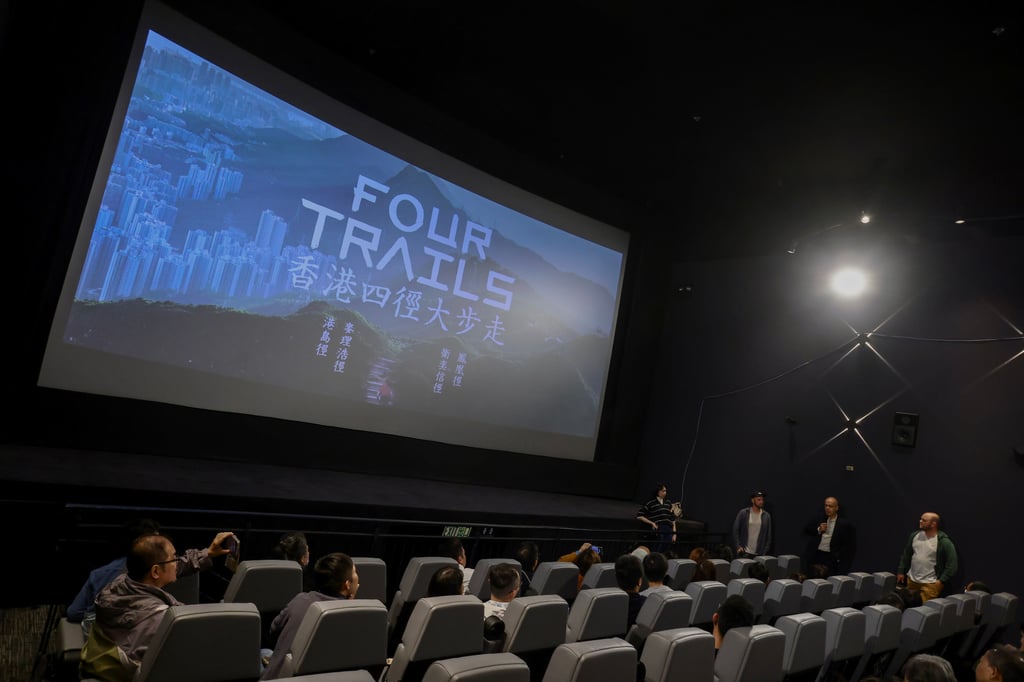 “Four Trails” film-makers at a Q&A session at Premiere Elements cinema last December. Photo: Jonathan Wong