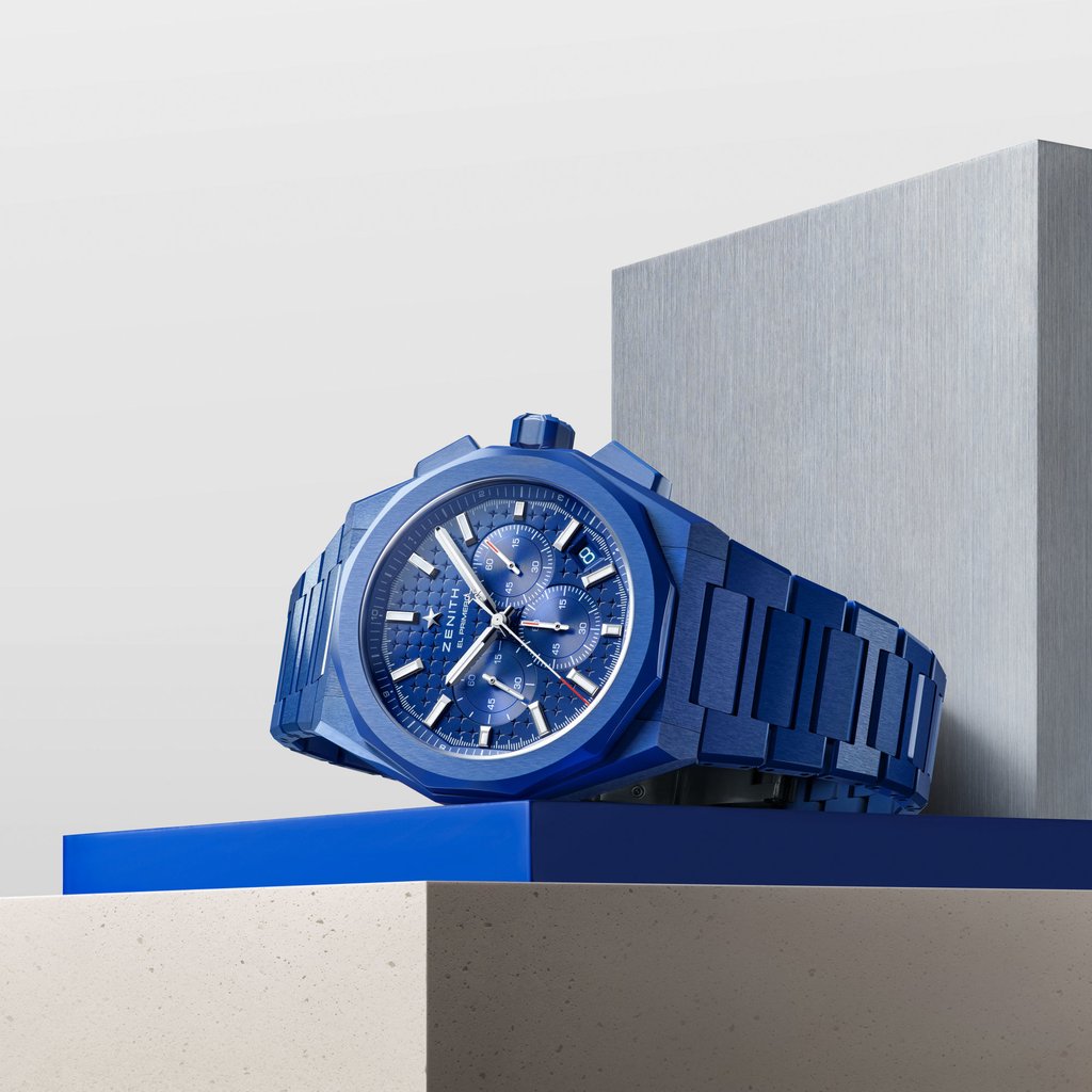 Zenith Defy Skyline 160th Blue Ceramic. Photo: Handout Zenith Defy Skyline 160th Blue Ceramic. Photo: Handout