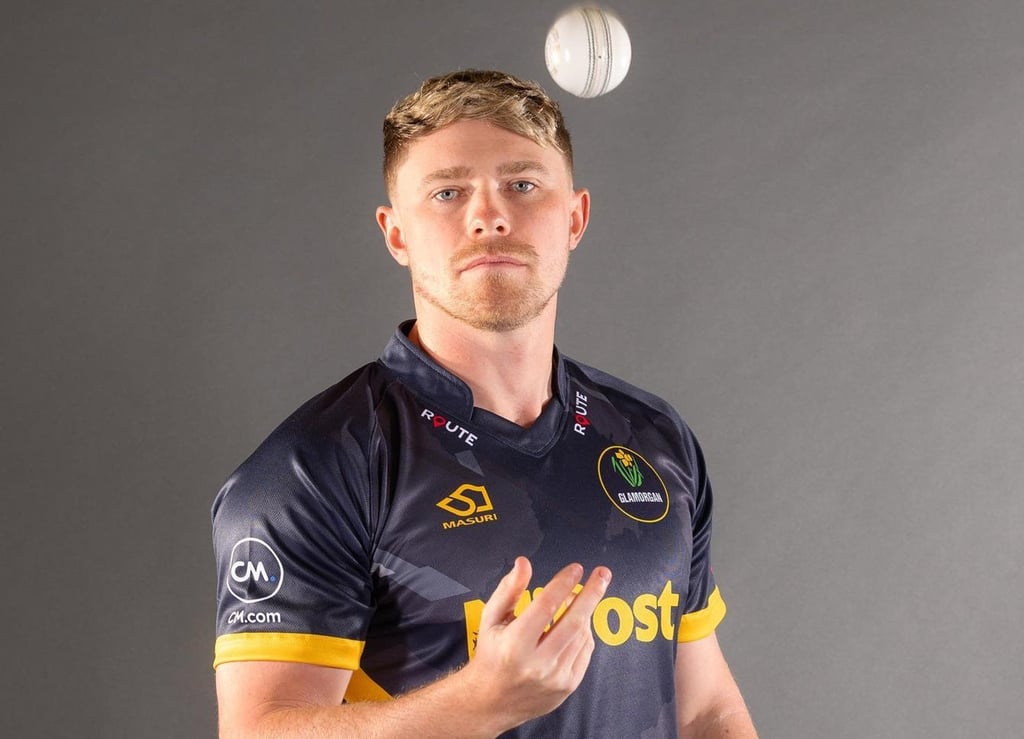 Glamorgan’s Dan Douthwaite played for the Kathmandu Gurkhas side. Photo: Handout