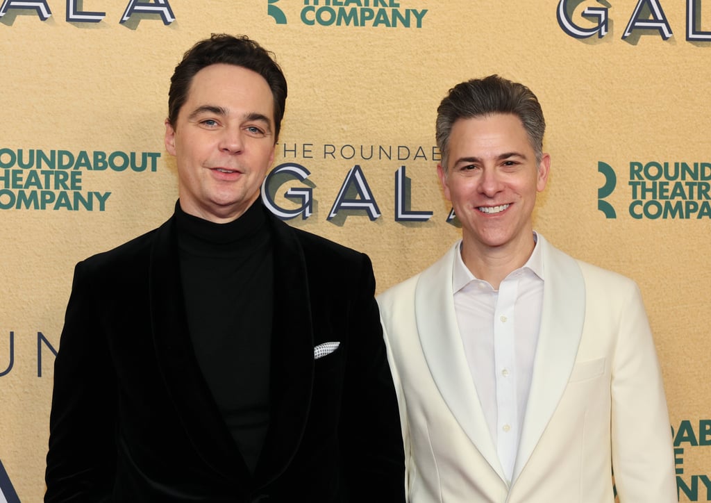 Jim Parsons and Todd Spiewak in 2024; the couple have two dogs together. Photo: Getty Images