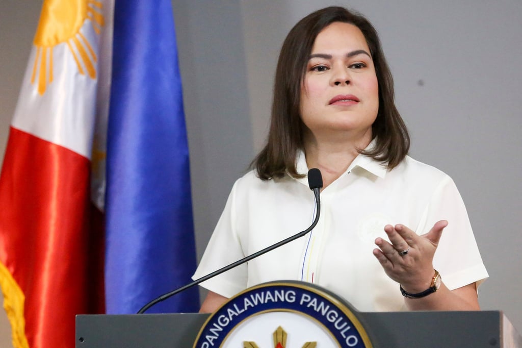 Philippine Vice-President Sara Duterte-Carpio enjoys high approval ratings. Photo: AP Philippine Vice-President Sara Duterte-Carpio enjoys high approval ratings. Photo: AP
