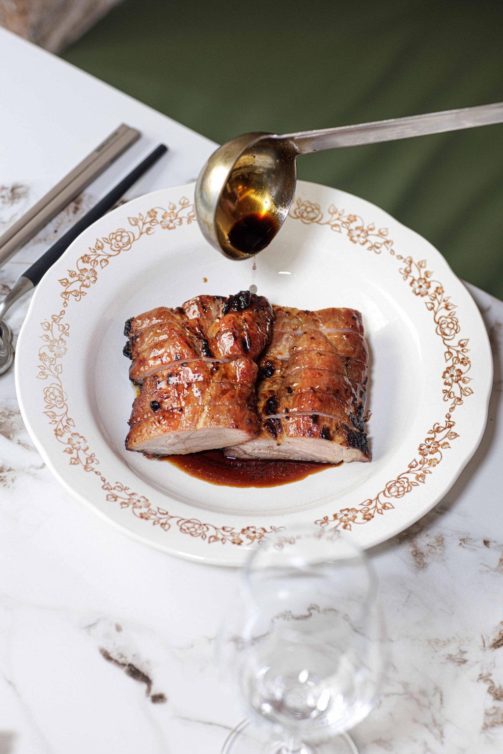 Sensation’s Cantonese char siu marinated and basted in a cognac sauce. Photo: Sensation Sensation’s Cantonese char siu marinated and basted in a cognac sauce. Photo: Sensation