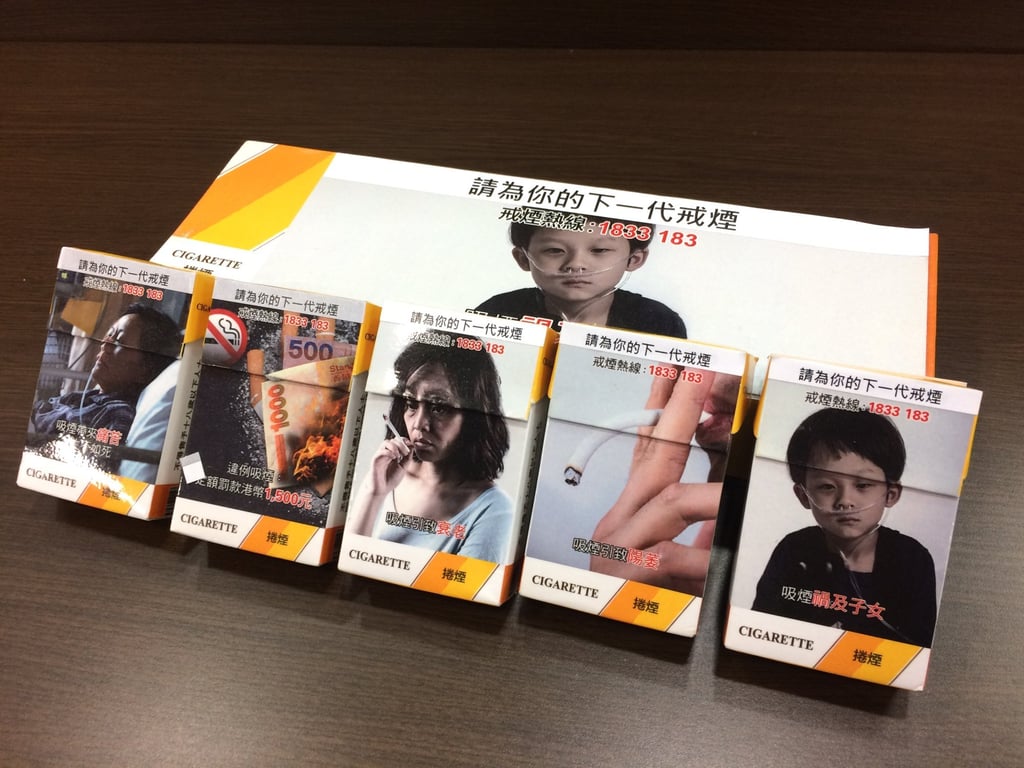 Health warnings on cigarette packs. Some say they arenโt enough to deter people from lighting up. Photo: Elizabeth Cheung Health warnings on cigarette packs. Some say they arenโt enough to deter people from lighting up. Photo: Elizabeth Cheung