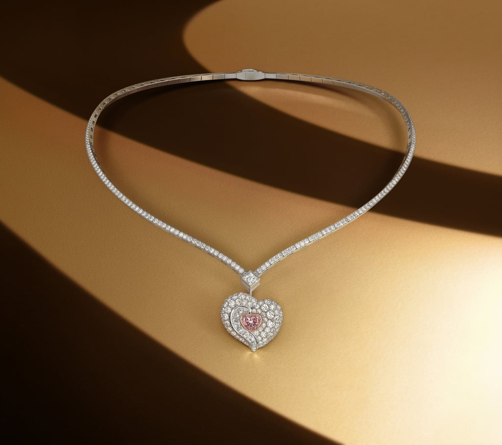 De Beers Forces of Nature collection’s Tenderness pendant necklace. Photo: Handout