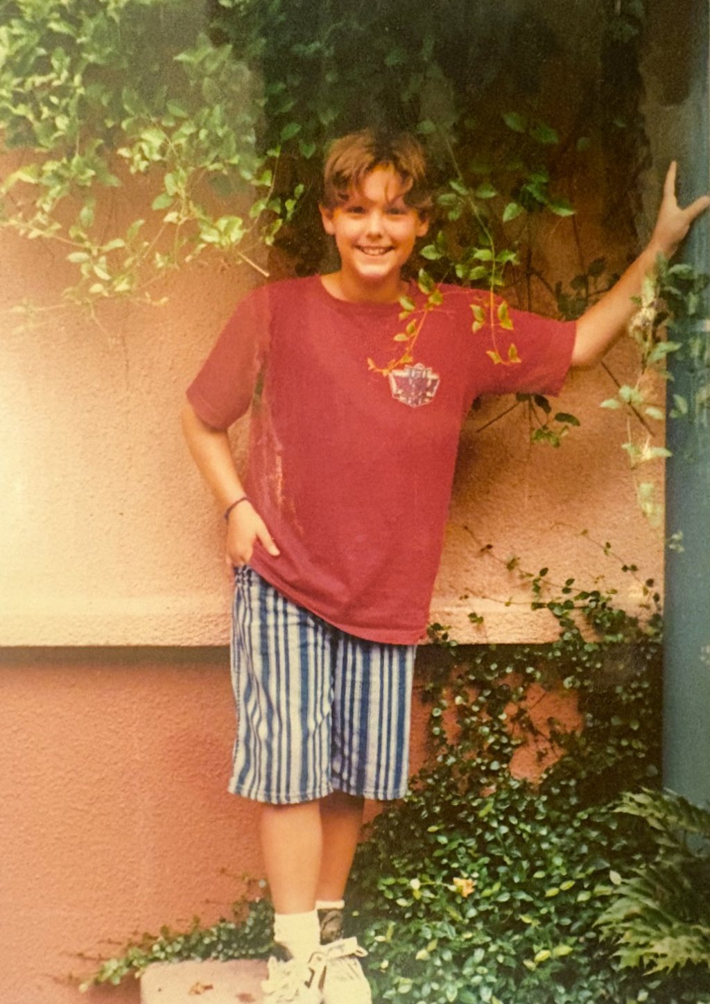 Jamieson Lindenburg in his youth. Photo: courtesy Jamieson Lindenburg