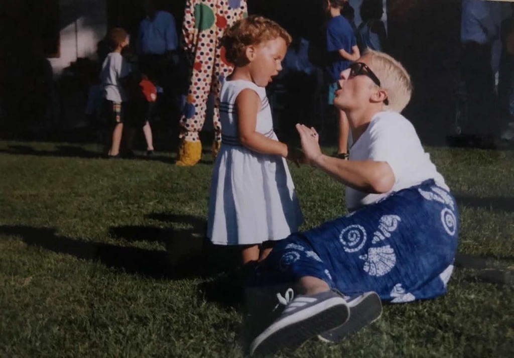 Maria Grazia Chiuri shared this childhood photo of Rachele Regini on her daughter’s birthday in 2024. Photo: @mariagraziachiuri/Instagram