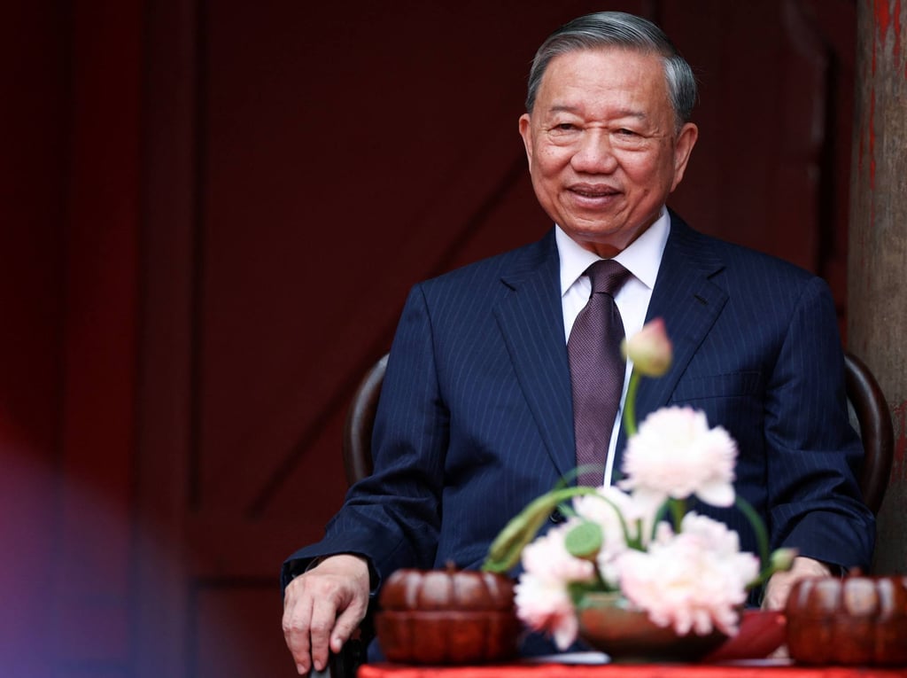 Vietnam’s Communist Party General Secretary To Lam has vowed to boost the country’s private sector. Photo: AFP