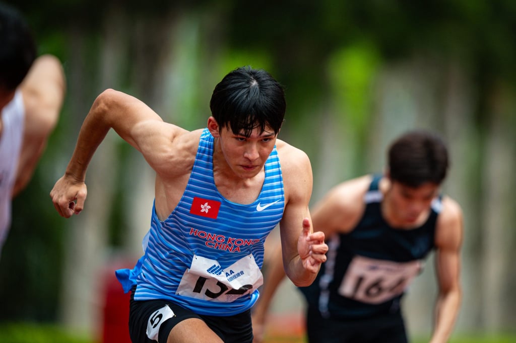 Magnus Johannsson ran the anchor leg in Hong Kong’s bronze-medal win. Photo: HKAAA