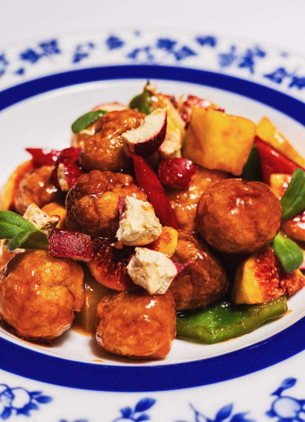 Tang’s Sweet and Sour Pork with Bell Peppers and Seasonal Fruits, at Hong Kong restaurant China Tang. Photo: Jocelyn Tam