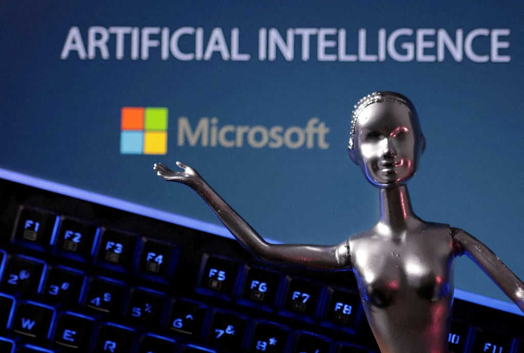 Microsoft believes AI agents are the future of the internet. Photo: Reuters